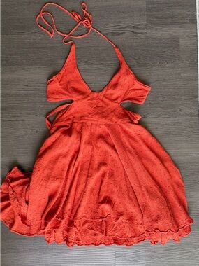 Orange Multi-Tie Sundress
